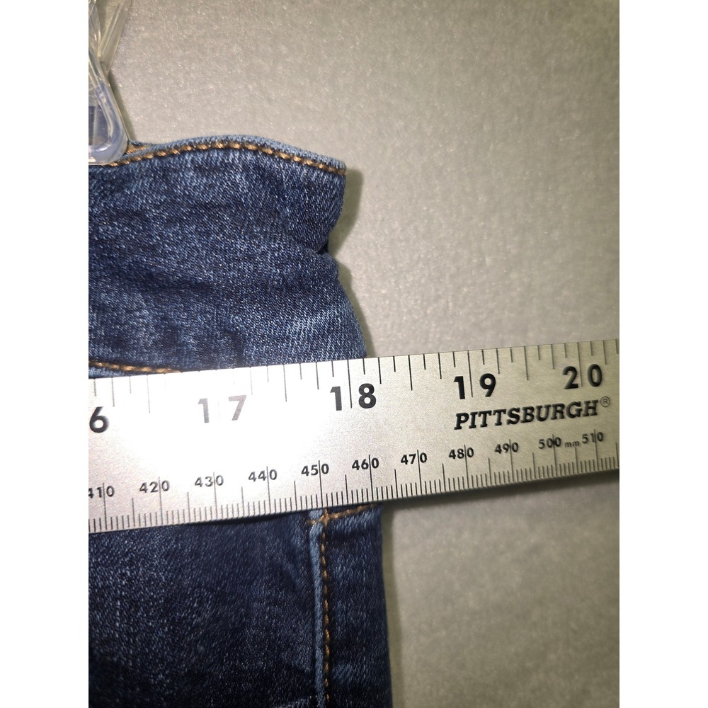 American Eagle Outfitters Hi Rise Artist Flare Dark Wash Jeans Women's Size 20 S - Picture 7 of 10